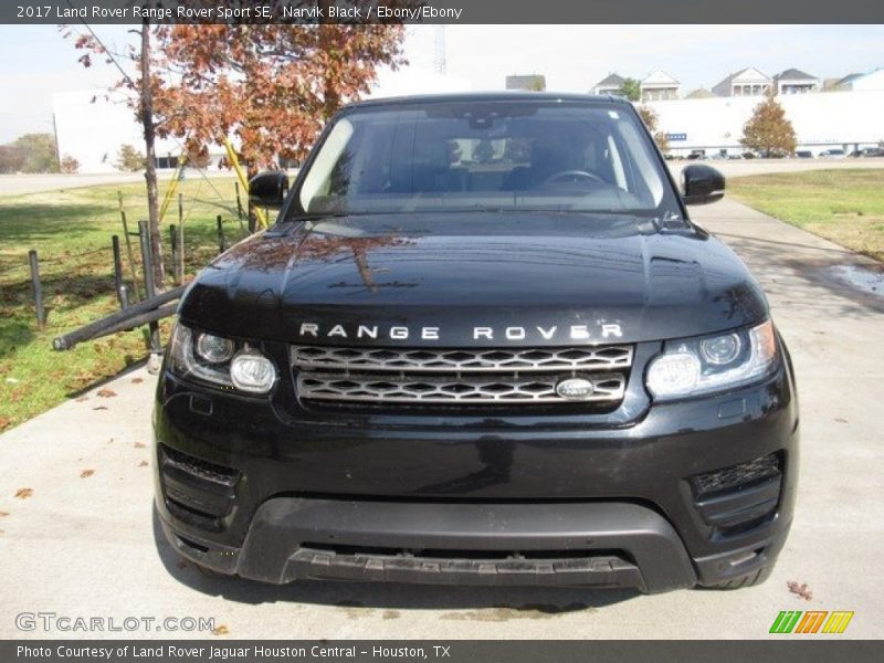 Narvik Black / Ebony/Ebony 2017 Land Rover Range Rover Sport SE