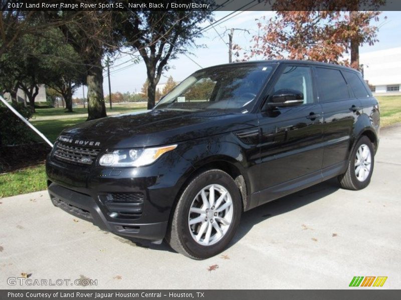 Narvik Black / Ebony/Ebony 2017 Land Rover Range Rover Sport SE