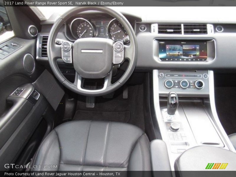 Narvik Black / Ebony/Ebony 2017 Land Rover Range Rover Sport SE