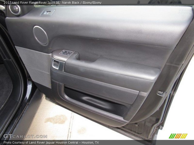 Narvik Black / Ebony/Ebony 2017 Land Rover Range Rover Sport SE