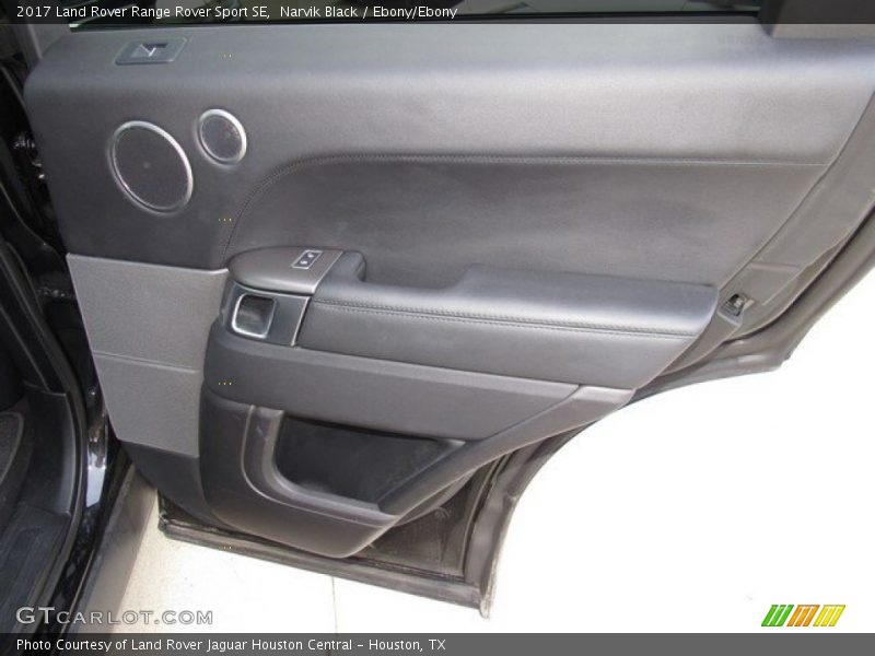 Narvik Black / Ebony/Ebony 2017 Land Rover Range Rover Sport SE