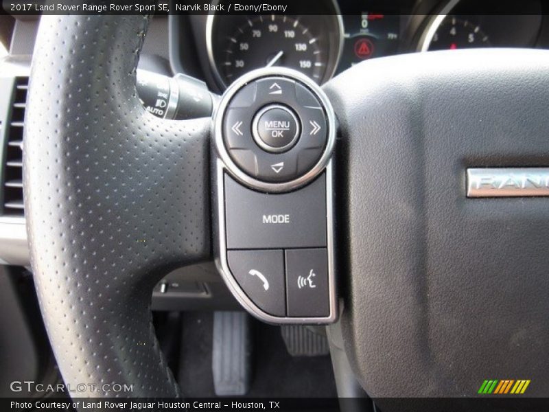 Narvik Black / Ebony/Ebony 2017 Land Rover Range Rover Sport SE