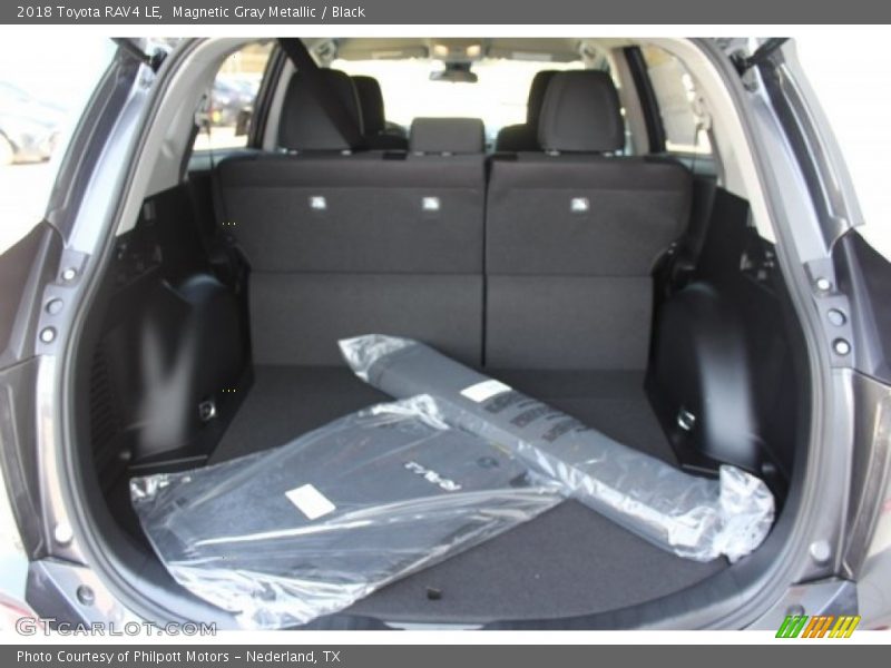 Magnetic Gray Metallic / Black 2018 Toyota RAV4 LE