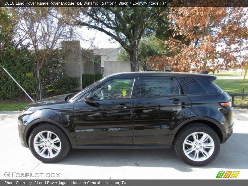  2018 Range Rover Evoque HSE Dynamic Santorini Black