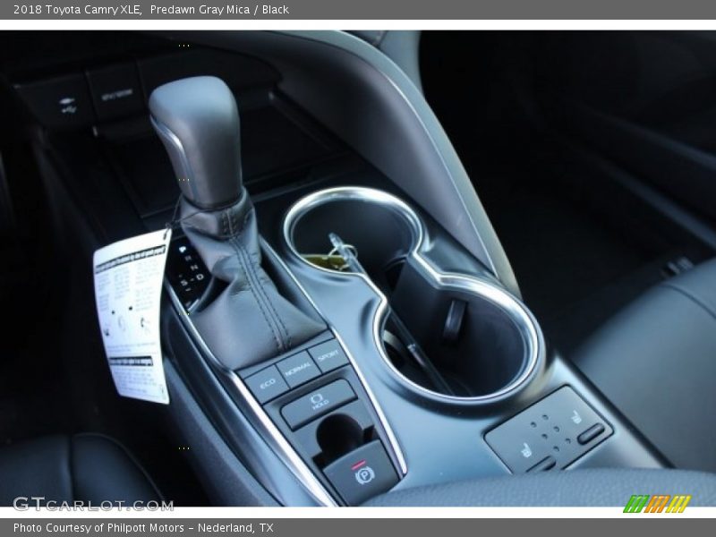 Predawn Gray Mica / Black 2018 Toyota Camry XLE