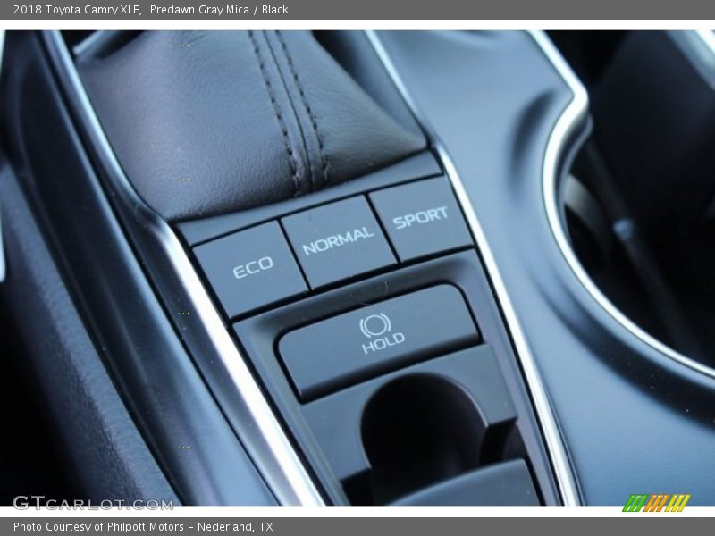 Predawn Gray Mica / Black 2018 Toyota Camry XLE