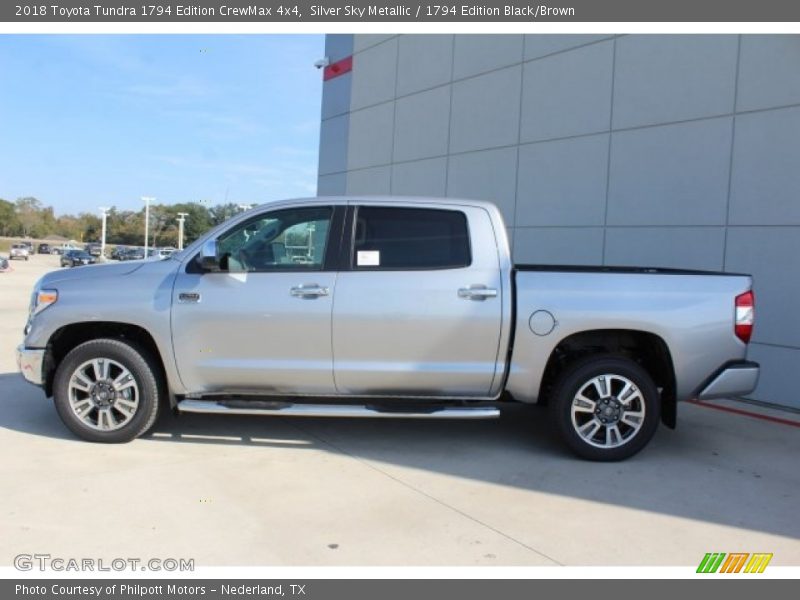  2018 Tundra 1794 Edition CrewMax 4x4 Silver Sky Metallic