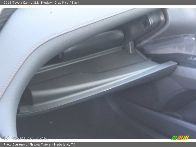 Predawn Gray Mica / Black 2018 Toyota Camry XLE