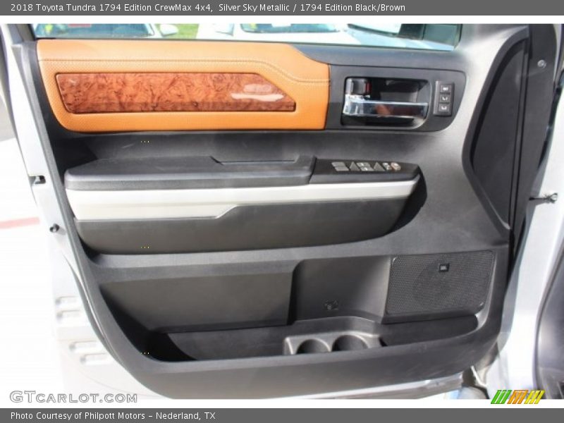 Door Panel of 2018 Tundra 1794 Edition CrewMax 4x4
