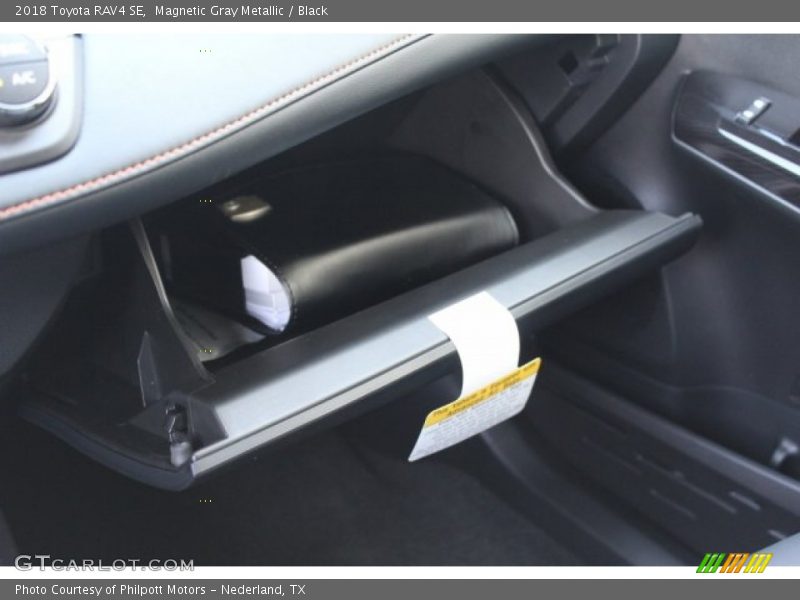 Magnetic Gray Metallic / Black 2018 Toyota RAV4 SE
