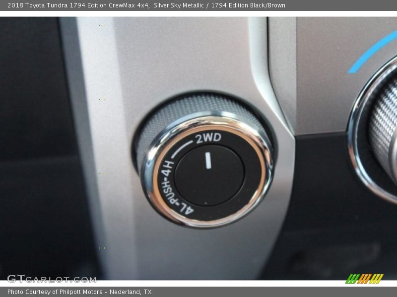 Controls of 2018 Tundra 1794 Edition CrewMax 4x4