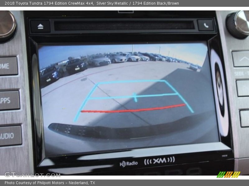 Silver Sky Metallic / 1794 Edition Black/Brown 2018 Toyota Tundra 1794 Edition CrewMax 4x4