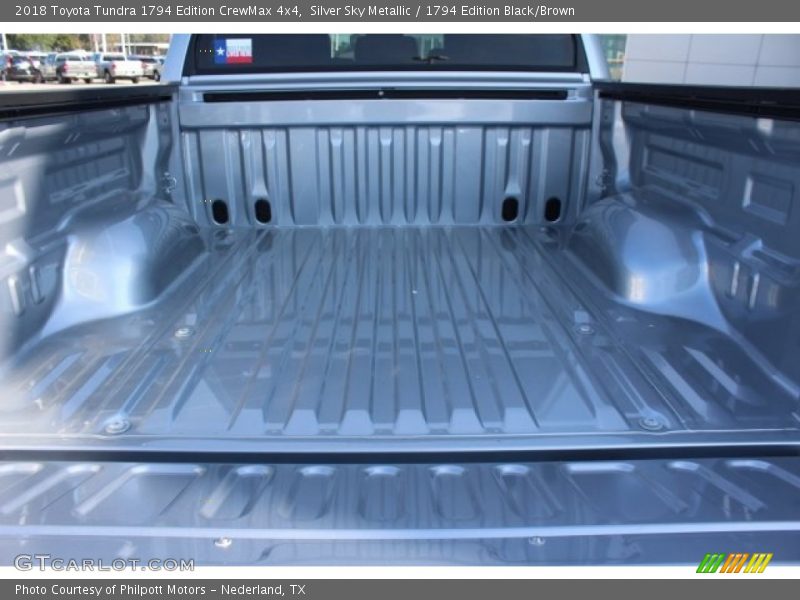 Silver Sky Metallic / 1794 Edition Black/Brown 2018 Toyota Tundra 1794 Edition CrewMax 4x4