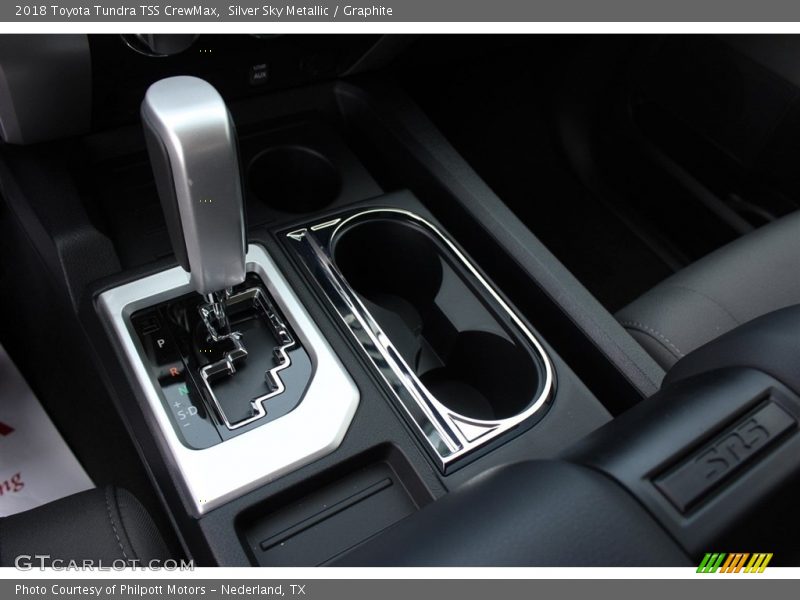 Silver Sky Metallic / Graphite 2018 Toyota Tundra TSS CrewMax