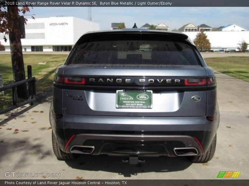 Byron Blue Metallic / Light Oyster/Ebony 2018 Land Rover Range Rover Velar R Dynamic SE