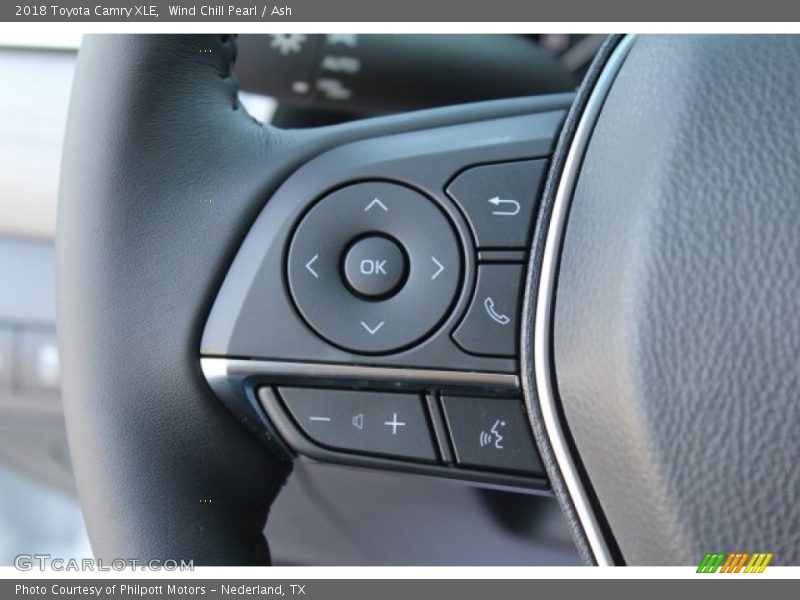 Wind Chill Pearl / Ash 2018 Toyota Camry XLE