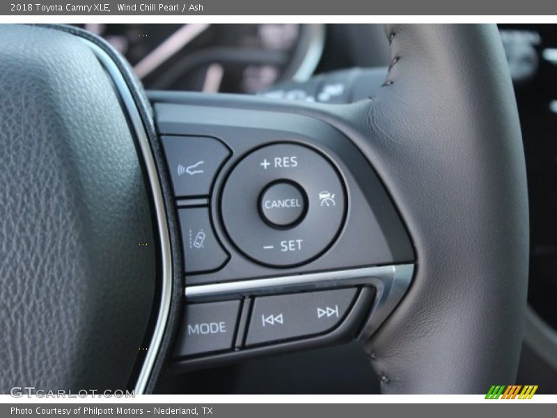 Wind Chill Pearl / Ash 2018 Toyota Camry XLE
