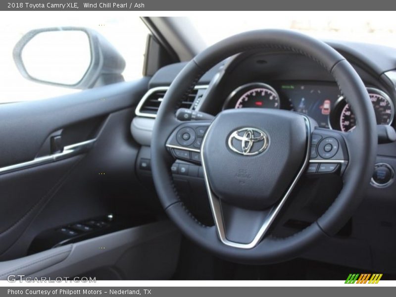 Wind Chill Pearl / Ash 2018 Toyota Camry XLE