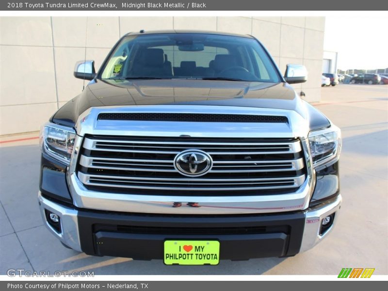 Midnight Black Metallic / Black 2018 Toyota Tundra Limited CrewMax