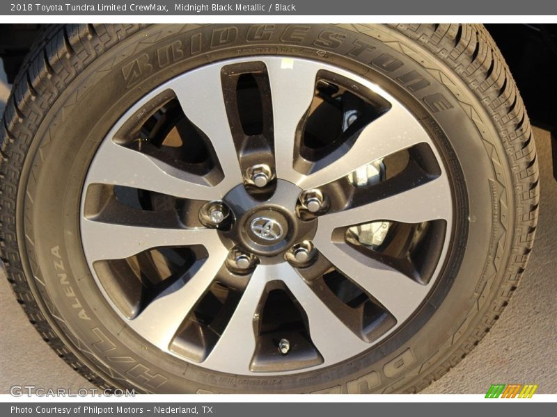 Midnight Black Metallic / Black 2018 Toyota Tundra Limited CrewMax