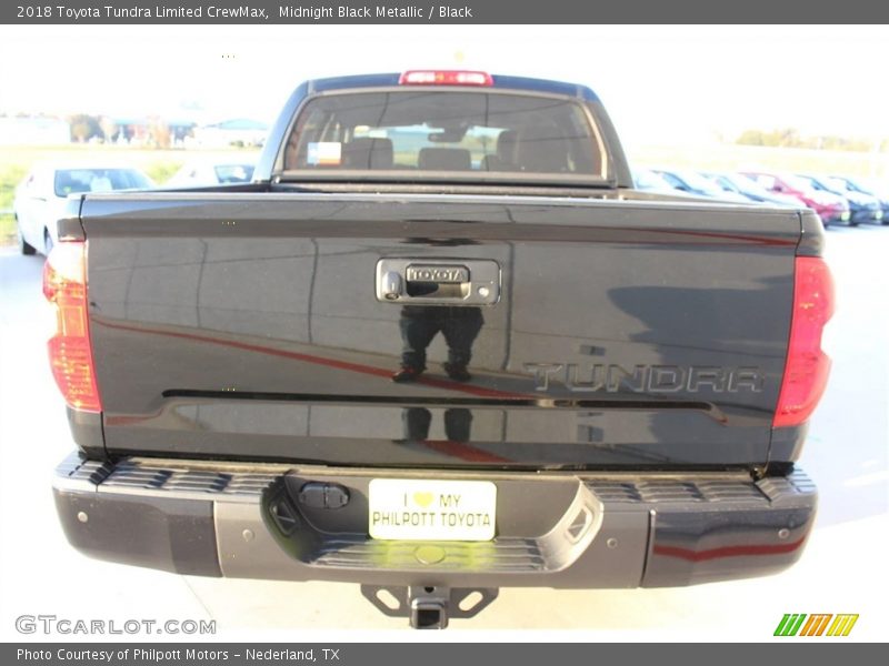 Midnight Black Metallic / Black 2018 Toyota Tundra Limited CrewMax
