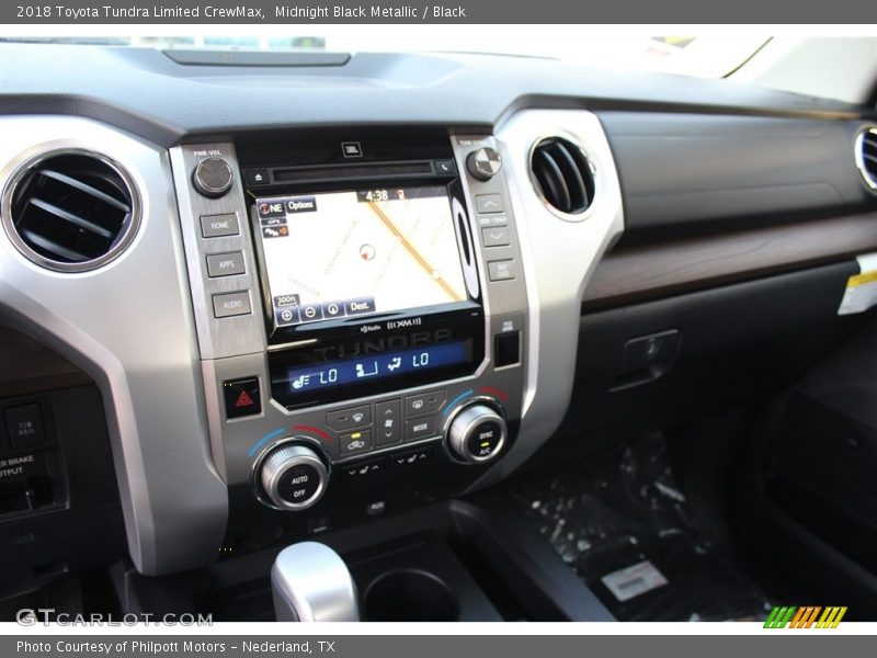 Midnight Black Metallic / Black 2018 Toyota Tundra Limited CrewMax