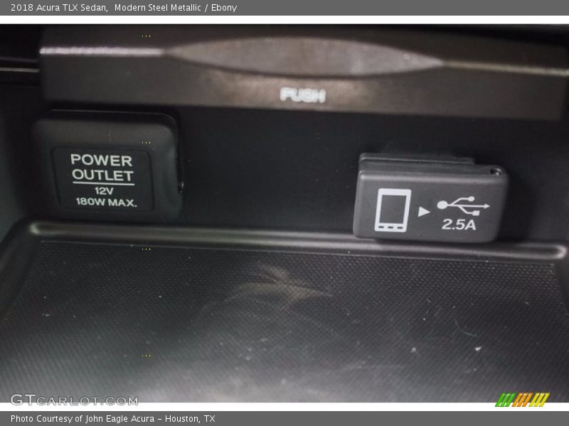 Modern Steel Metallic / Ebony 2018 Acura TLX Sedan