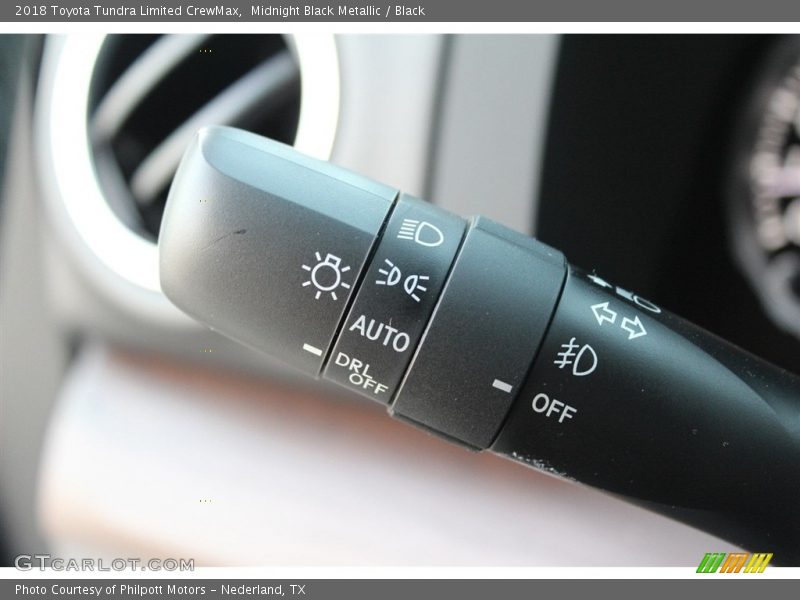 Midnight Black Metallic / Black 2018 Toyota Tundra Limited CrewMax