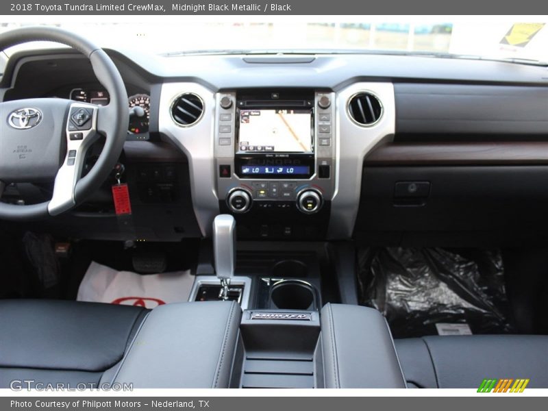 Midnight Black Metallic / Black 2018 Toyota Tundra Limited CrewMax