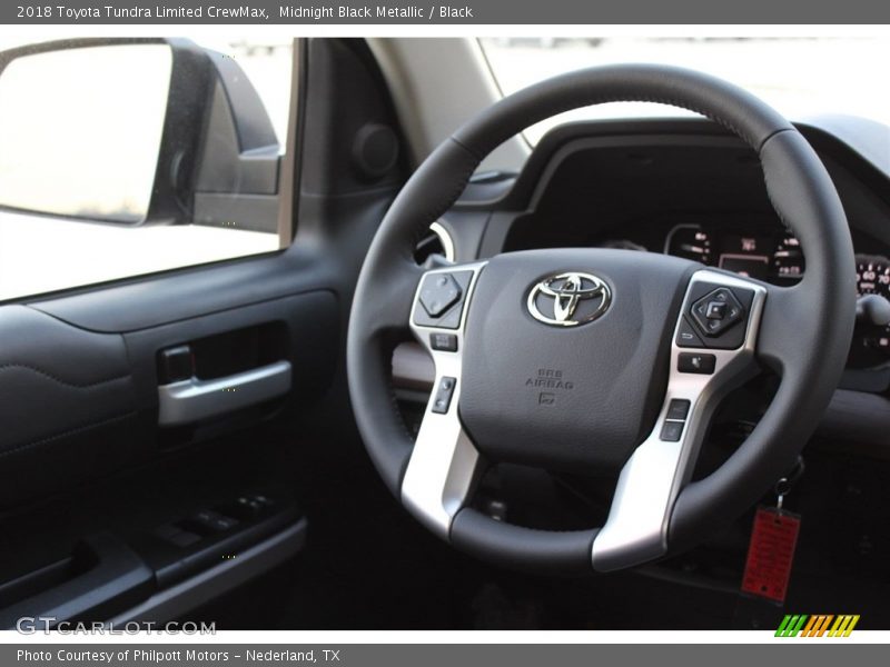 Midnight Black Metallic / Black 2018 Toyota Tundra Limited CrewMax