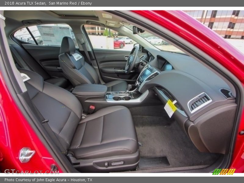San Marino Red / Ebony 2018 Acura TLX Sedan