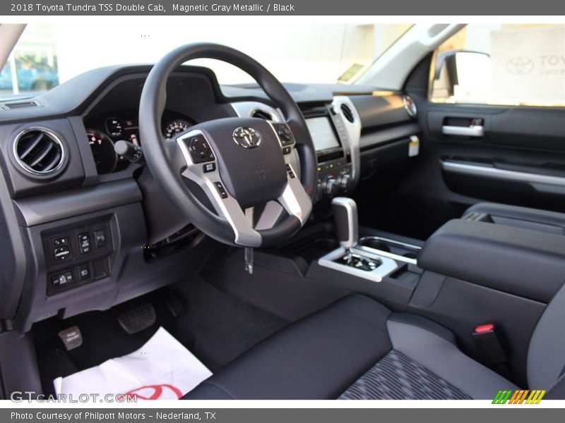 Magnetic Gray Metallic / Black 2018 Toyota Tundra TSS Double Cab