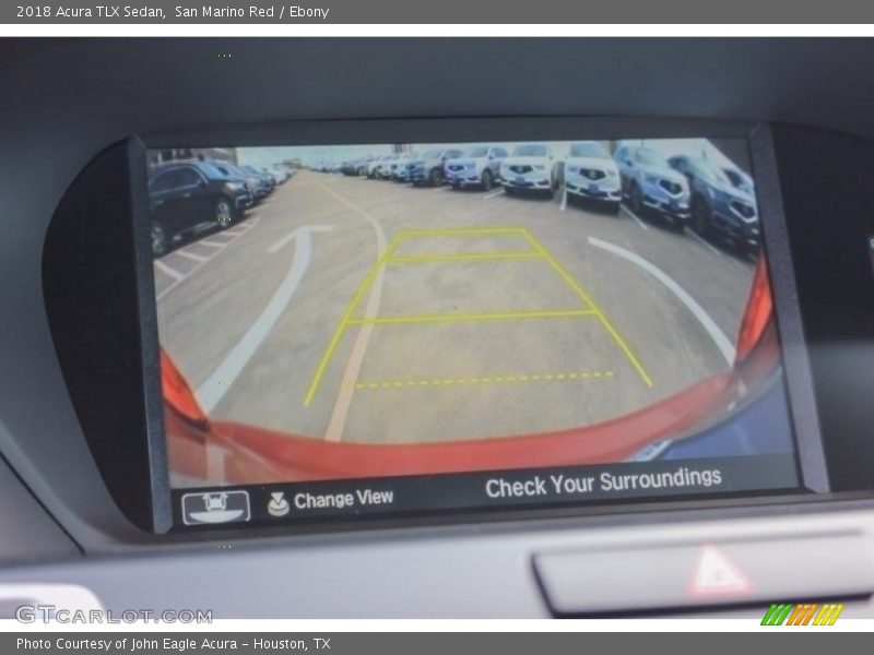 San Marino Red / Ebony 2018 Acura TLX Sedan