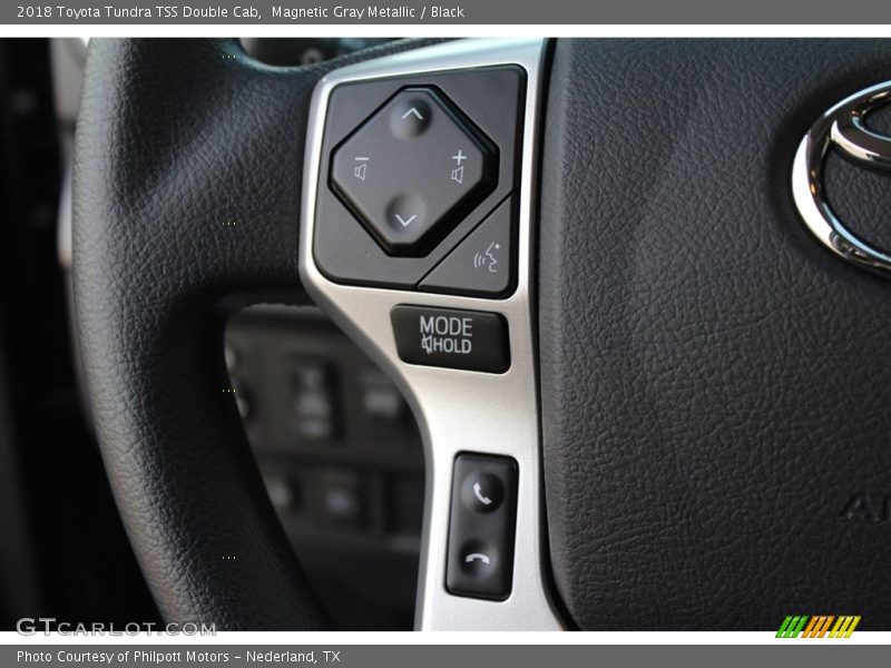 Magnetic Gray Metallic / Black 2018 Toyota Tundra TSS Double Cab