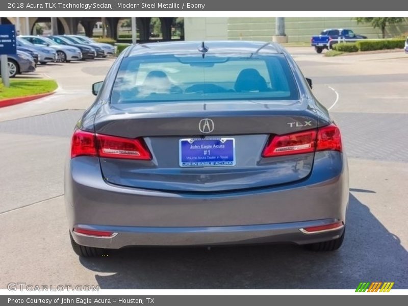 Modern Steel Metallic / Ebony 2018 Acura TLX Technology Sedan
