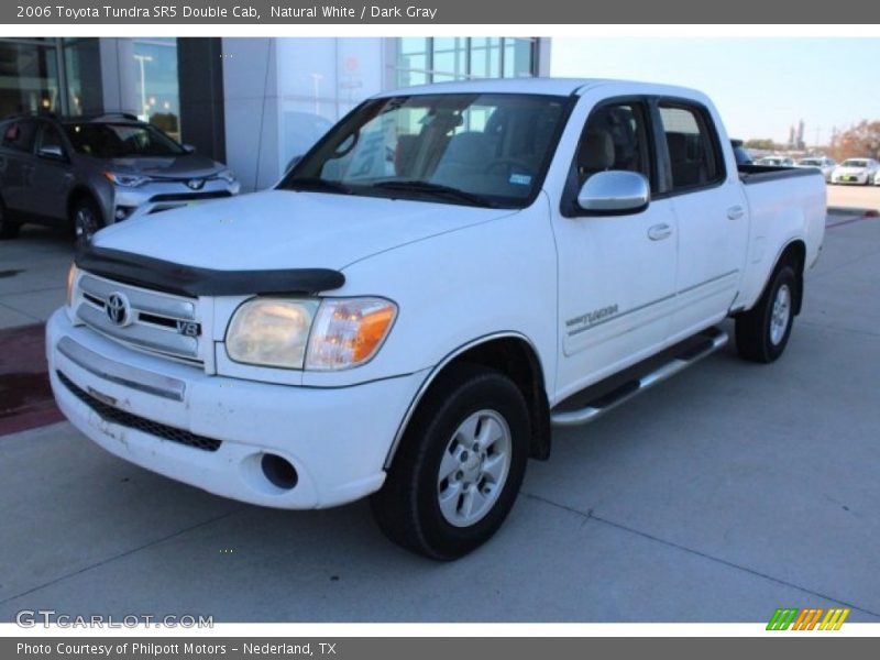 Natural White / Dark Gray 2006 Toyota Tundra SR5 Double Cab