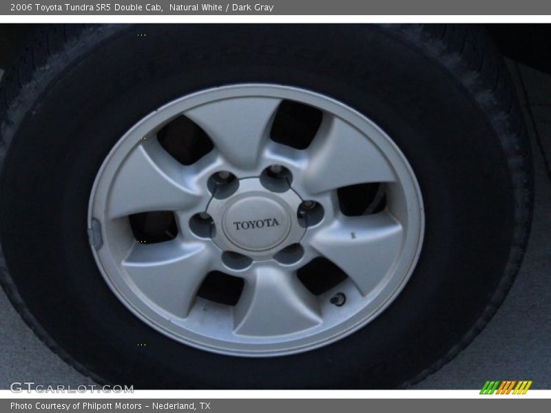 Natural White / Dark Gray 2006 Toyota Tundra SR5 Double Cab