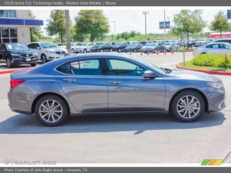 Modern Steel Metallic / Ebony 2018 Acura TLX Technology Sedan