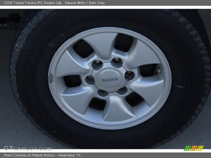 Natural White / Dark Gray 2006 Toyota Tundra SR5 Double Cab