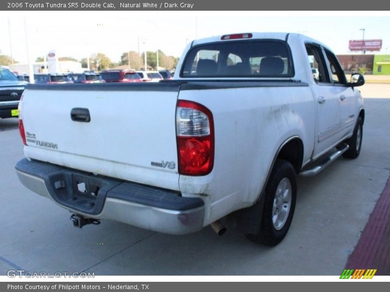 Natural White / Dark Gray 2006 Toyota Tundra SR5 Double Cab