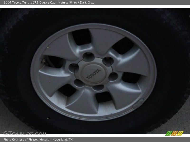 Natural White / Dark Gray 2006 Toyota Tundra SR5 Double Cab