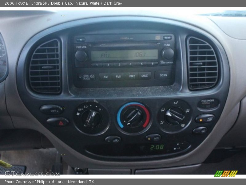 Natural White / Dark Gray 2006 Toyota Tundra SR5 Double Cab
