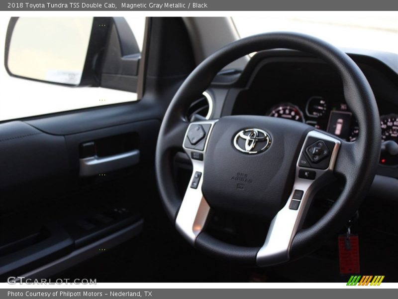 Magnetic Gray Metallic / Black 2018 Toyota Tundra TSS Double Cab