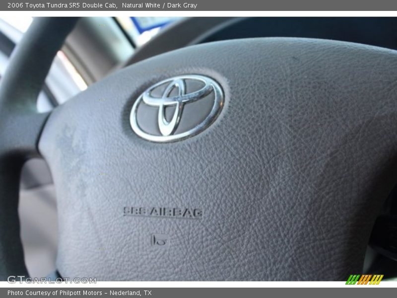 Natural White / Dark Gray 2006 Toyota Tundra SR5 Double Cab
