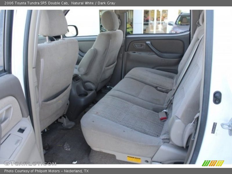 Natural White / Dark Gray 2006 Toyota Tundra SR5 Double Cab