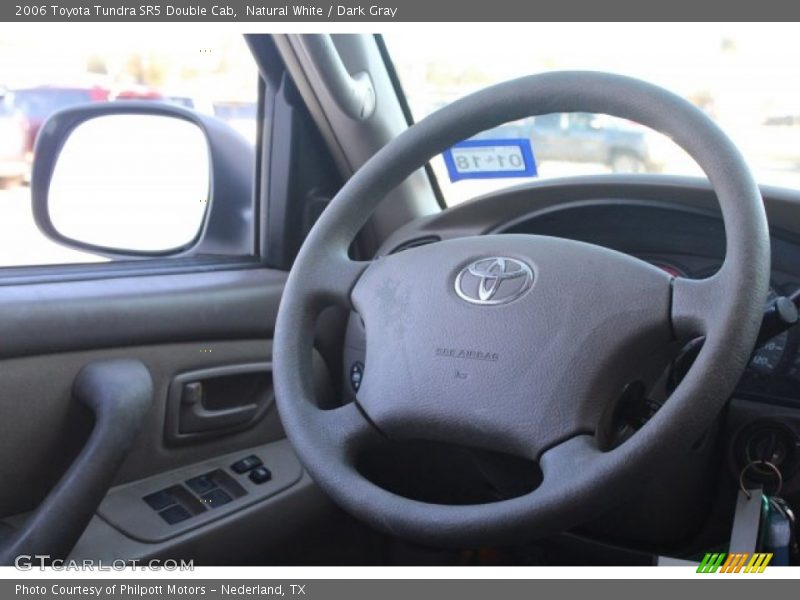 Natural White / Dark Gray 2006 Toyota Tundra SR5 Double Cab