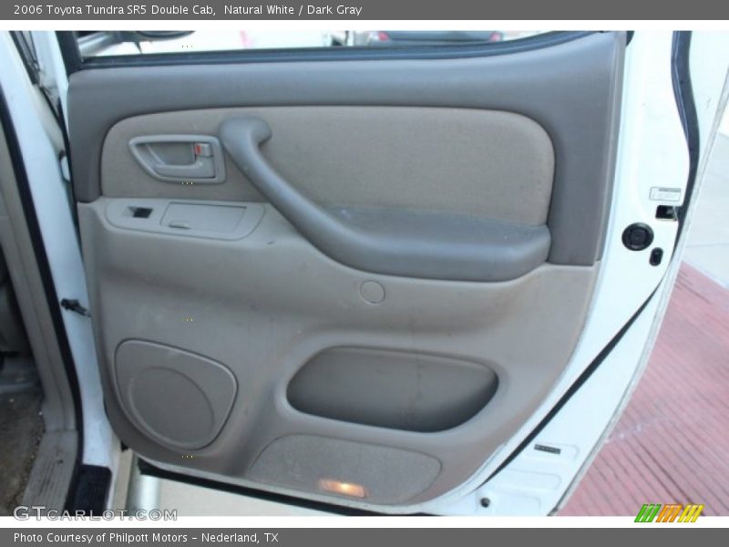 Natural White / Dark Gray 2006 Toyota Tundra SR5 Double Cab