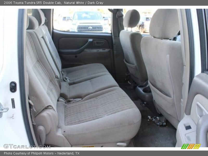 Natural White / Dark Gray 2006 Toyota Tundra SR5 Double Cab