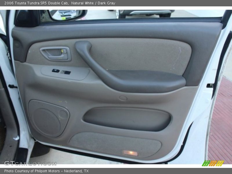 Natural White / Dark Gray 2006 Toyota Tundra SR5 Double Cab