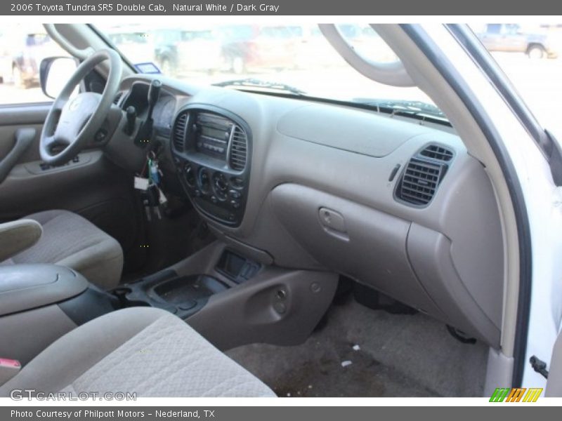 Natural White / Dark Gray 2006 Toyota Tundra SR5 Double Cab